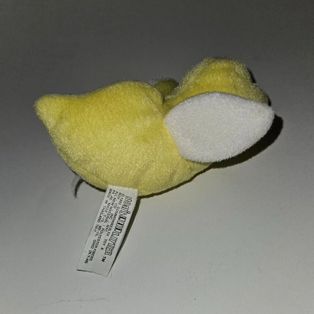 VTG Mom's Lil Litter Duck Chick Plush Lot Mom Baby White Yellow Toy Lot 1992